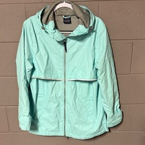 Charles River Apparel Light Blue Utility Jacket